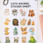Cute Animal Sticker