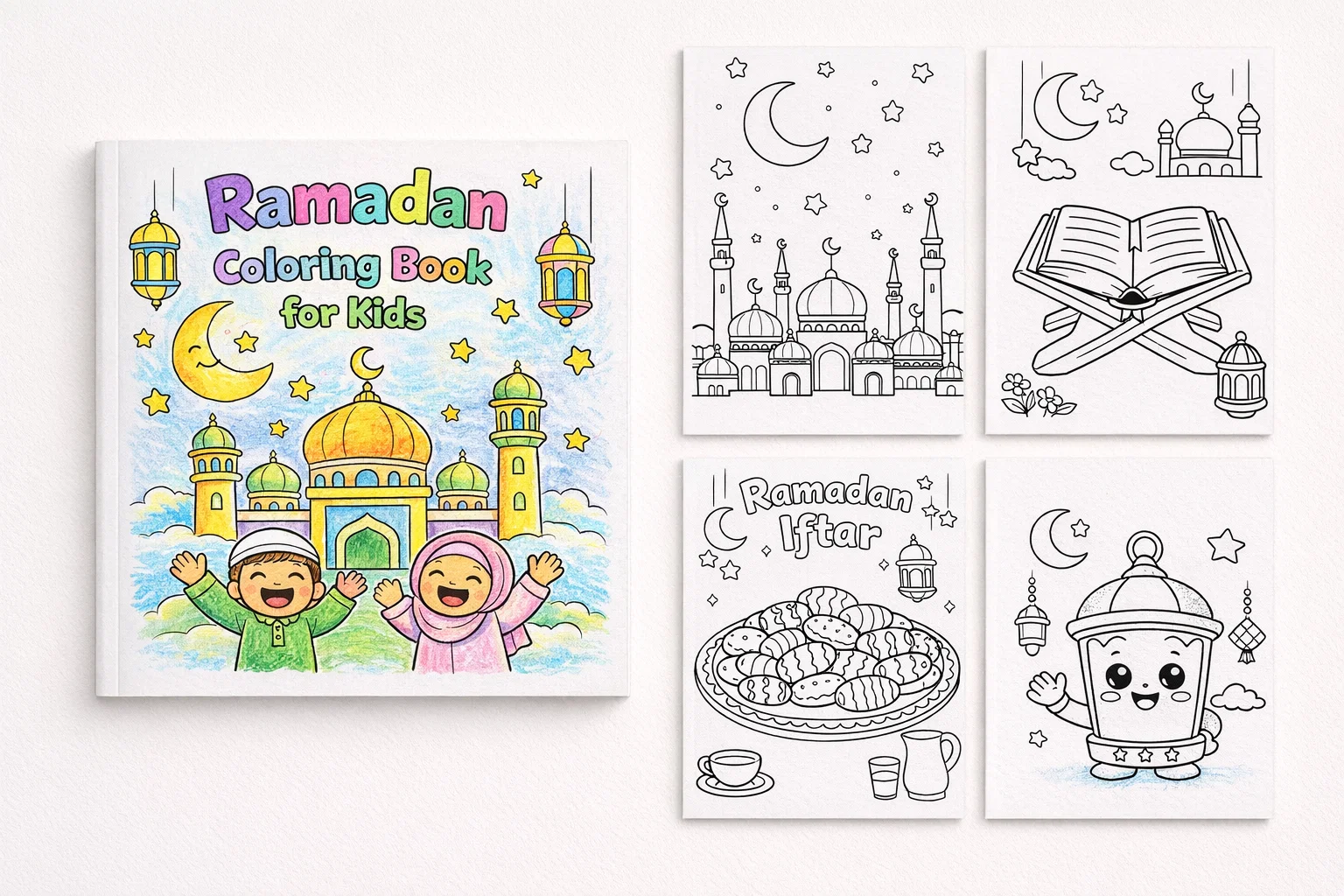 ramadan coloring book