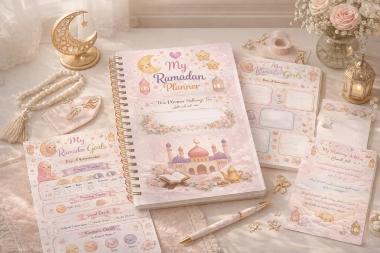 ramadan planner for girl