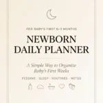 newborn daily planner