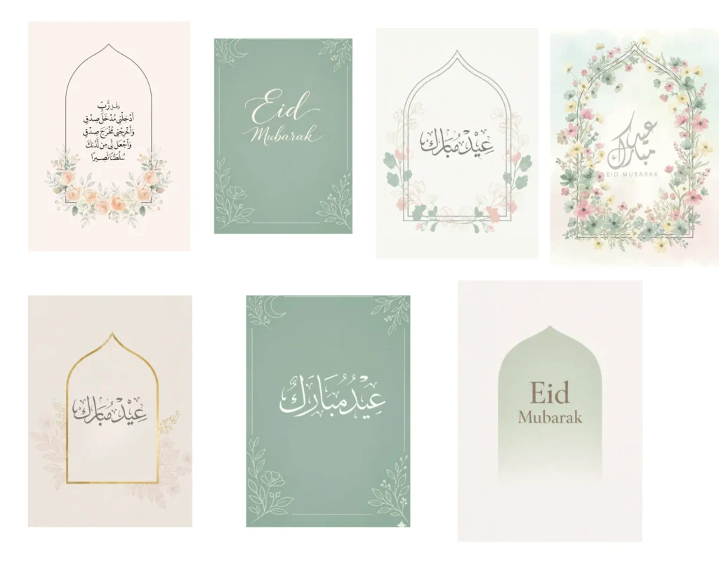 eid mubarak wall art